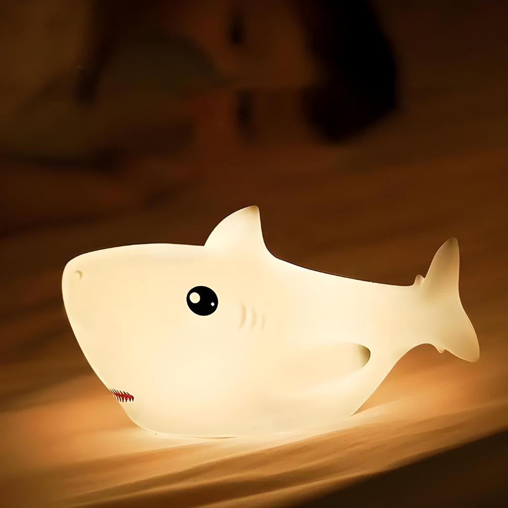 Soft Shark Night Light for Children