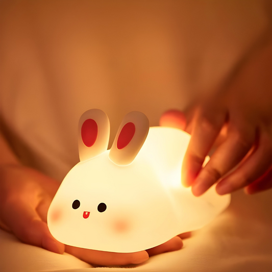 Cute Bunny Soft Night Light