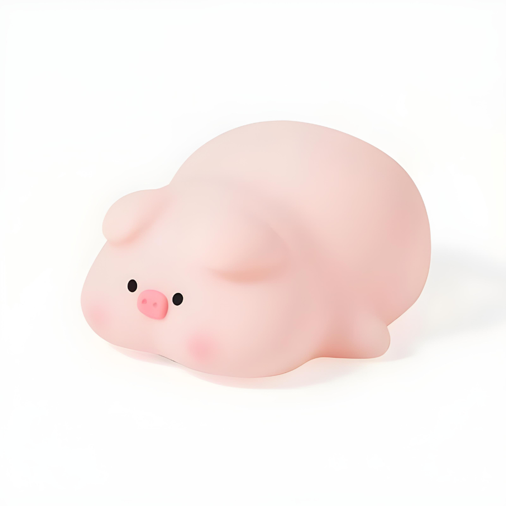 Cute Piggy Soft Night Light