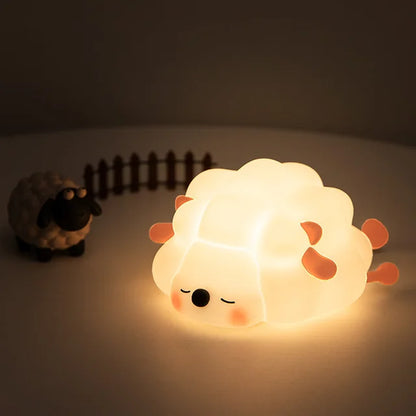 Cute Sheep Soft Night Light